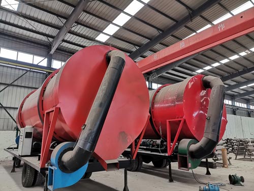 滾(gǔn)筒式糧食烘幹機